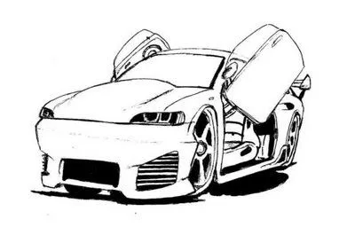 Dibujos para colorear de carros tuning - Imagui Dibujos para colorear de carros tuning - Imagui