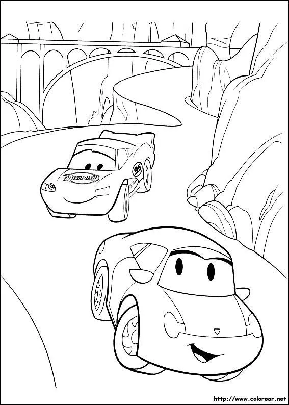 Dibujos para colorear de Cars
