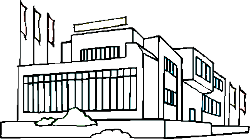 Dibujos para colorear de Casas, cabaña, edificación, vivienda ... Dibujos para colorear de Casas, cabaña, edificación, vivienda ...