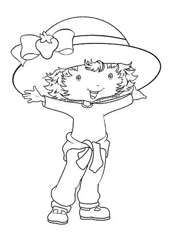 Dibujo de rosita fresita - Imagui