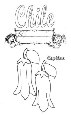 Dibujos para colorear de Chile | Jugar y colorear