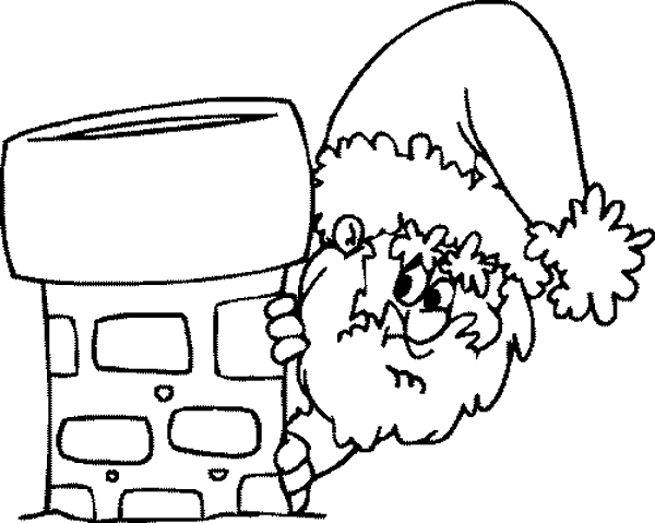 Dibujos para colorear de Chimeneas de navidad, Plantillas para ... Dibujos para colorear de Chimeneas de navidad, Plantillas para ...