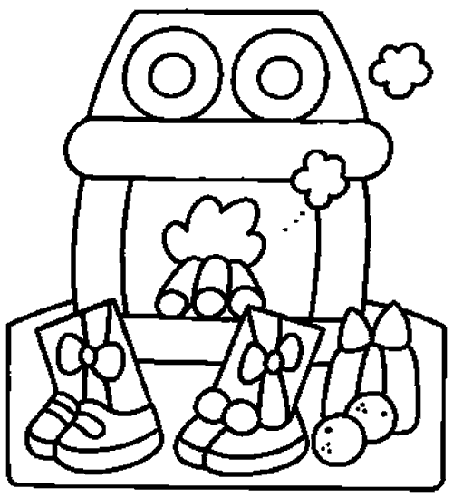 Dibujos para colorear de Chimeneas de navidad, Plantillas para ... Dibujos para colorear de Chimeneas de navidad, Plantillas para ...