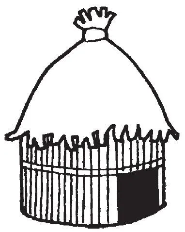 Dibujos para colorear de chozas - Imagui
