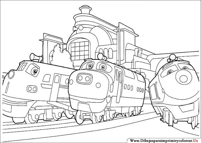 Trenes de chuggington para colorear - Imagui Trenes de chuggington para colorear - Imagui