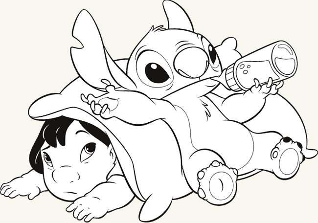 dibujos y colorear: colorear alito con biberon dibujos y colorear: colorear alito con biberon