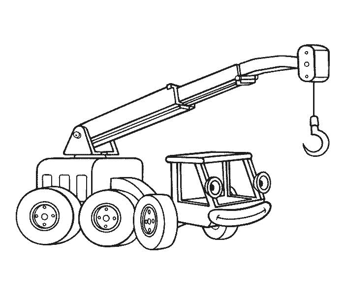 Dibujos para colorear de Construccion, obreros, paletas ...