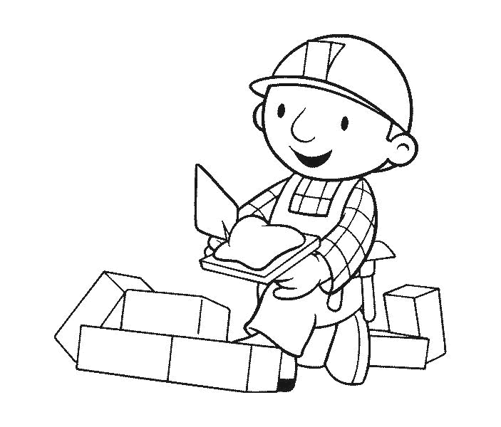 Dibujos para colorear de Construccion, obreros, paletas ... Dibujos para colorear de Construccion, obreros, paletas ...