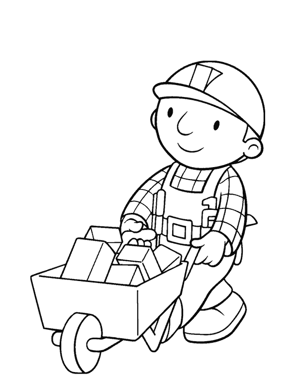 Dibujos para colorear de Construccion, obreros, paletas ... Dibujos para colorear de Construccion, obreros, paletas ...