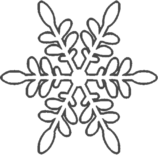 Dibujos para colorear de Copos de Nieve en navidad, Plantillas ... Dibujos para colorear de Copos de Nieve en navidad, Plantillas ...