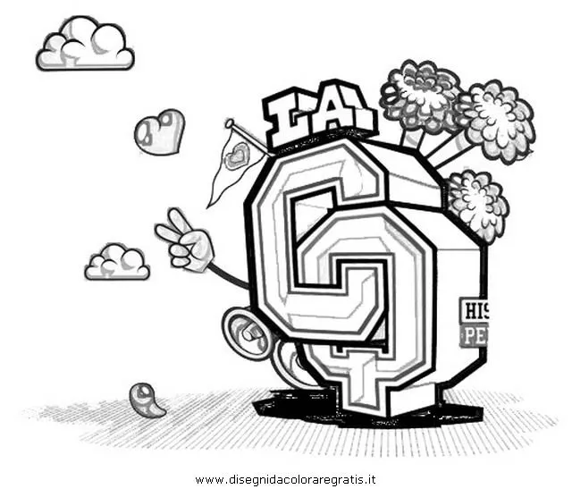 Dibujos de la cq para colorear - Imagui