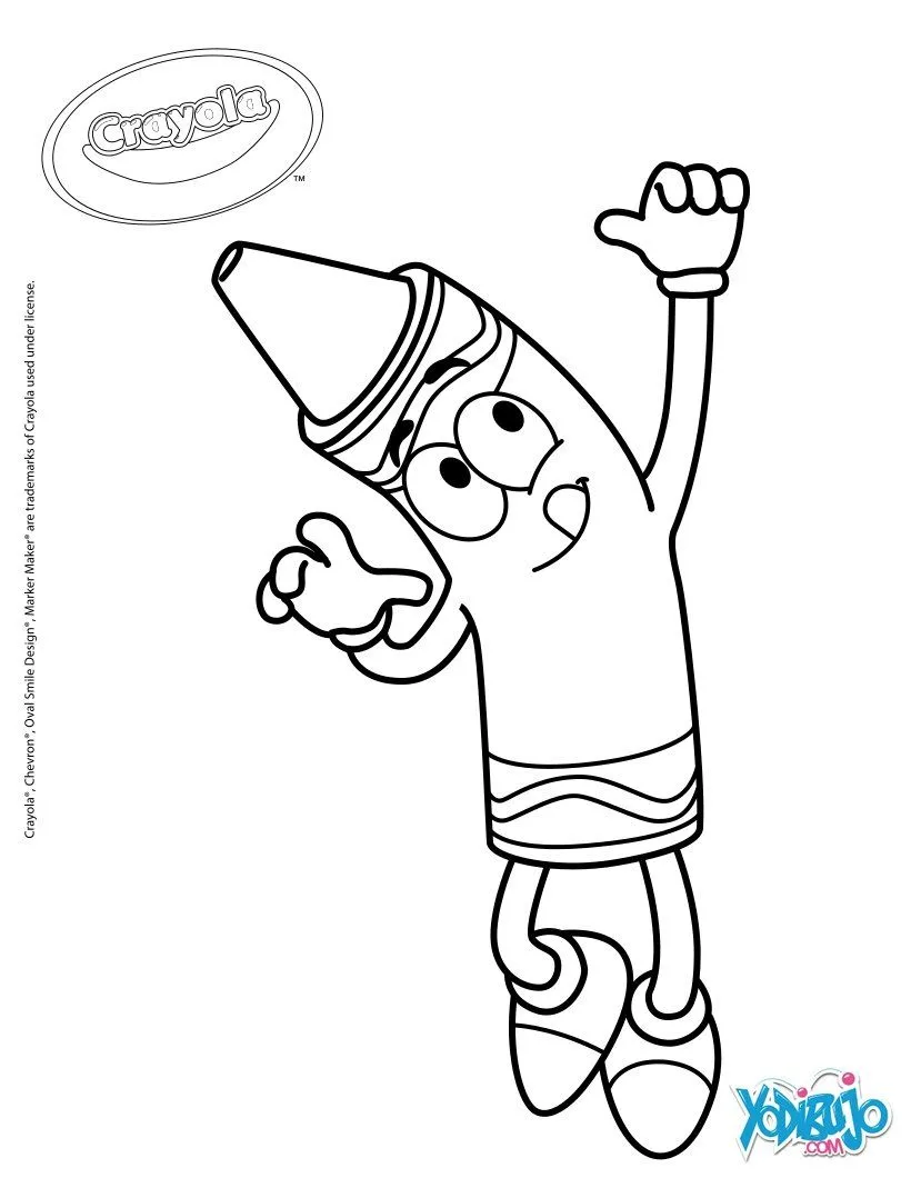 Dibujos para colorear colorea con crayola - es.hellokids.com Dibujos para colorear colorea con crayola - es.hellokids.com