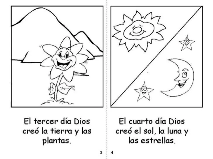 Dibujos para colorear de los 7 dias de la creacion del mundo - Imagui Dibujos para colorear de los 7 dias de la creacion del mundo - Imagui