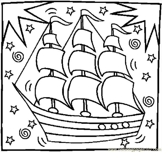Dibujos para colorear Cristóbal Colón descubrimiento América ... Dibujos para colorear Cristóbal Colón descubrimiento América ...
