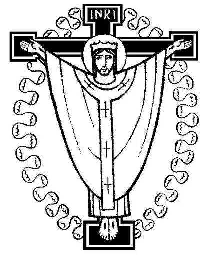 Dibujos para colorear de cruces - Imagui
