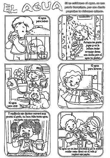 Dibujos para colorear del cuidados del agua - Imagui Dibujos para colorear del cuidados del agua - Imagui