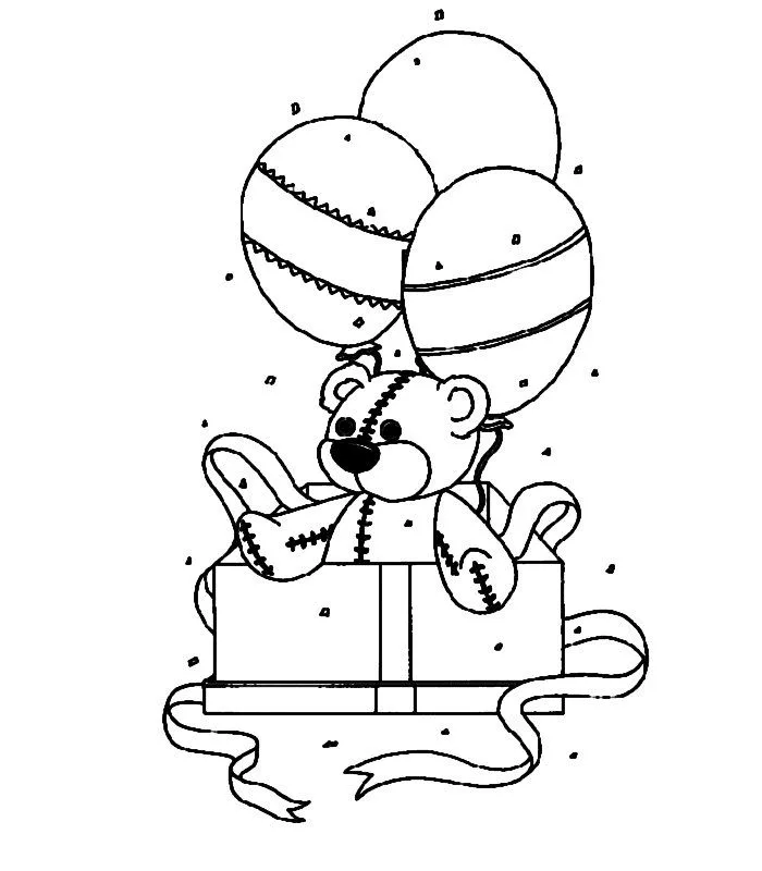 Dibujos para colorear de Cumpleaños, aniversarios, Plantillas para ... Dibujos para colorear de Cumpleaños, aniversarios, Plantillas para ...