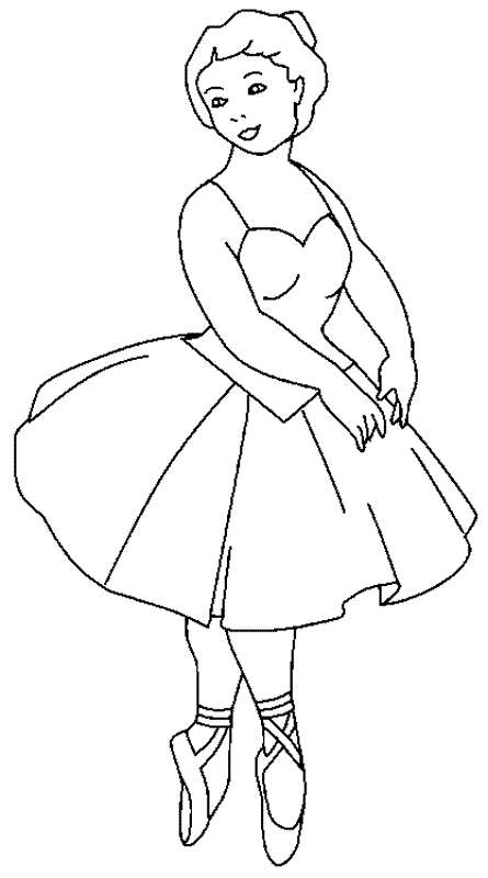 Dibujo para colorear danzas - Imagui