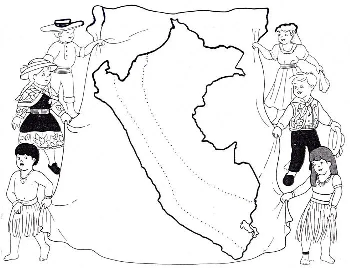 Dibujos para colorear de danzas de la costa - Imagui Dibujos para colorear de danzas de la costa - Imagui