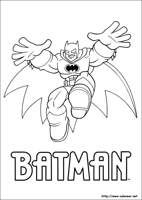 Dibujos para colorear de DC Comics