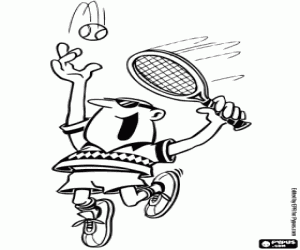 Dibujos para colorear de Deportes de Raqueta , dibujos para ... Dibujos para colorear de Deportes de Raqueta , dibujos para ...