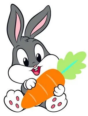 Dibujos Para Colorear: Dibujo Para Colorear Bebe Bugs Bunny