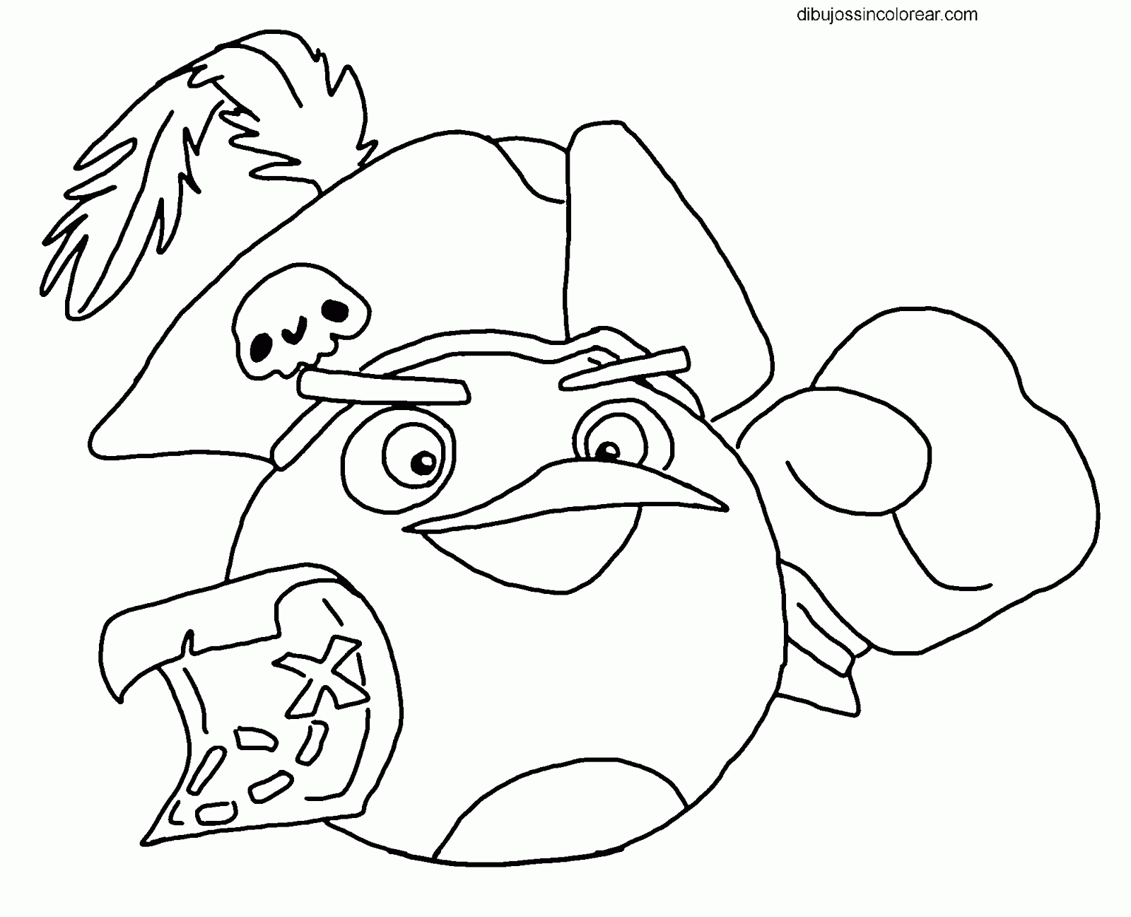 Dibujos Sin Colorear: Dibujos de Angry Birds Epic para Colorear Dibujos Sin Colorear: Dibujos de Angry Birds Epic para Colorear
