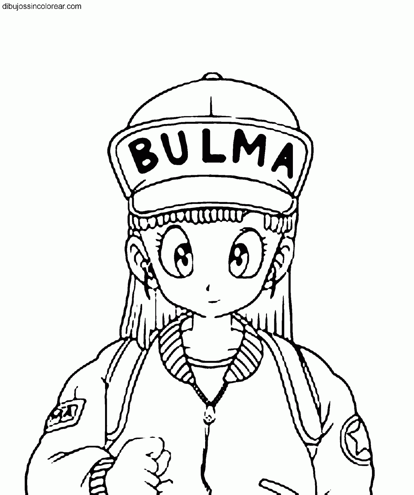 Dibujos Sin Colorear: Dibujos de Bulma (Dragonball) para colorear Dibujos Sin Colorear: Dibujos de Bulma (Dragonball) para colorear