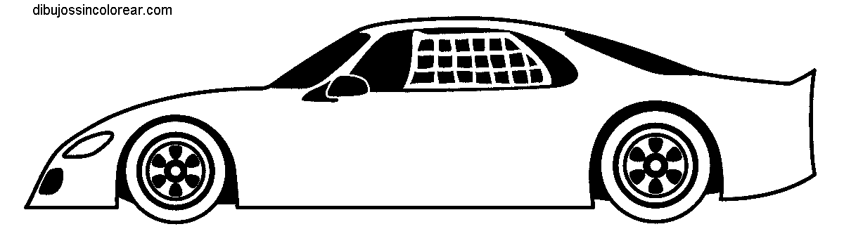 Dibujos Sin Colorear: Dibujos de Coches de Carreras para Colorear Dibujos Sin Colorear: Dibujos de Coches de Carreras para Colorear
