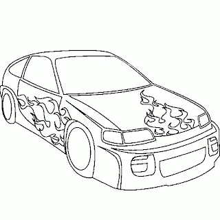 Dibujos para colorear: Dibujos de coches para colorear Dibujos para colorear: Dibujos de coches para colorear