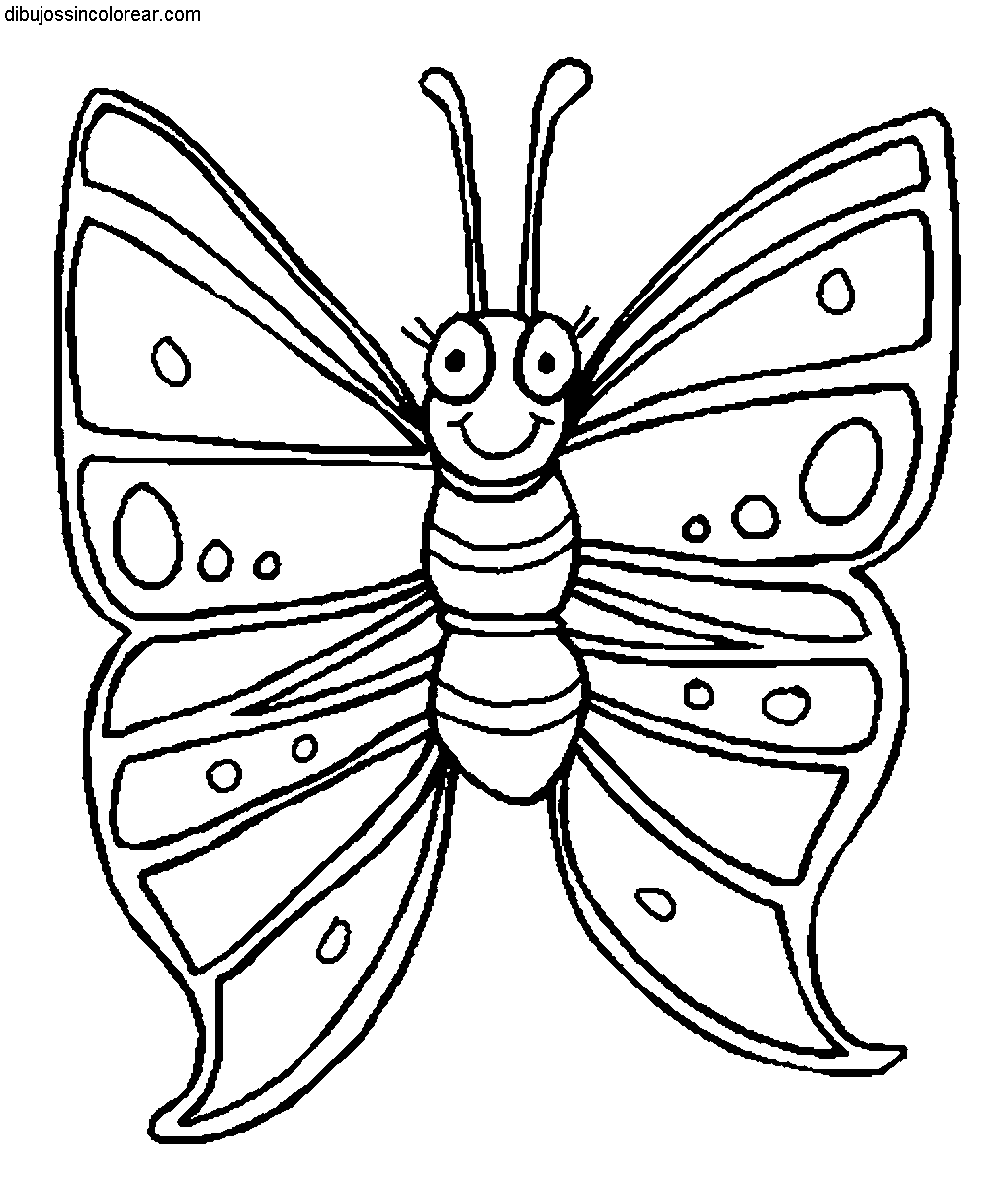 Dibujos Sin Colorear: Dibujos de Mariposas para Colorear Dibujos Sin Colorear: Dibujos de Mariposas para Colorear