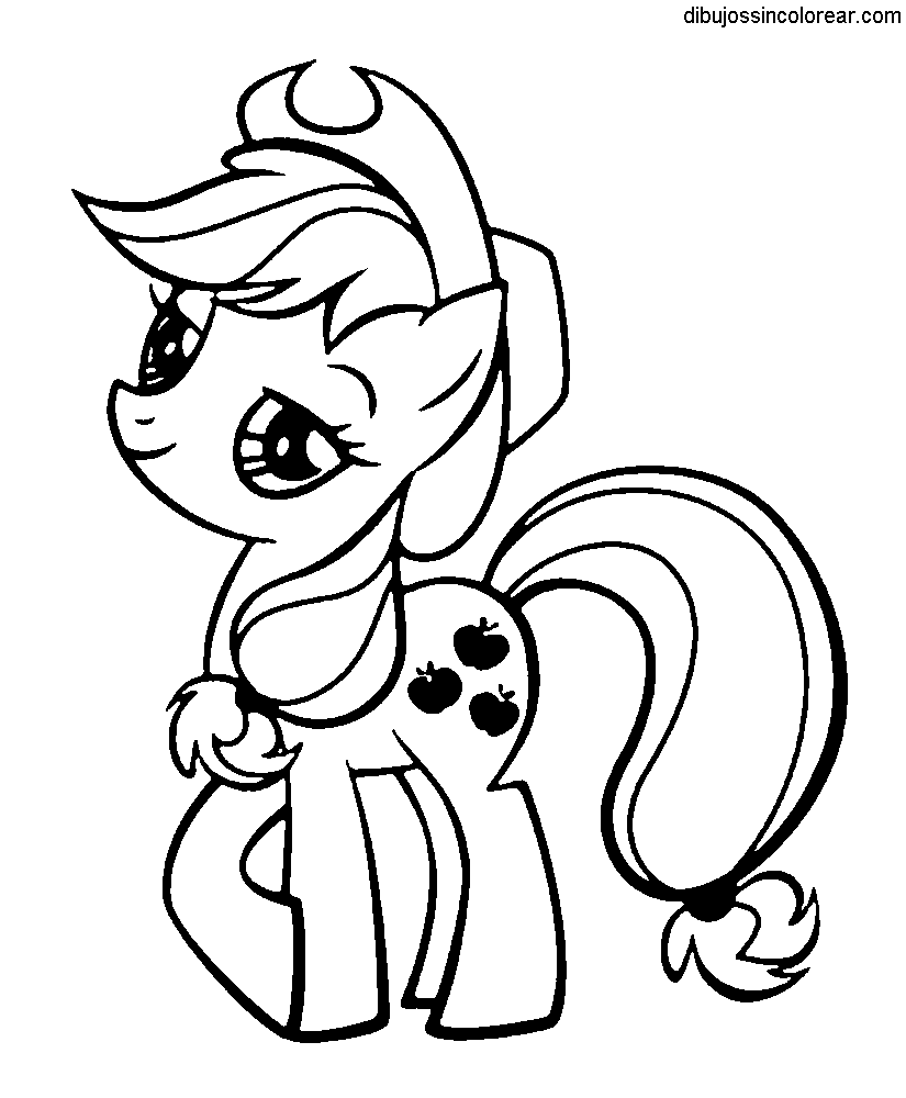 Dibujos Sin Colorear: Dibujos de My Little Pony para Colorear Dibujos Sin Colorear: Dibujos de My Little Pony para Colorear