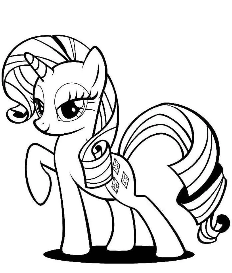 Dibujos Sin Colorear: Dibujos de My Little Pony para Colorear ...
