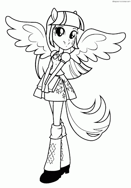 Dibujos Sin Colorear: Dibujos de personajes de Equestria Girls (My ... Dibujos Sin Colorear: Dibujos de personajes de Equestria Girls (My ...