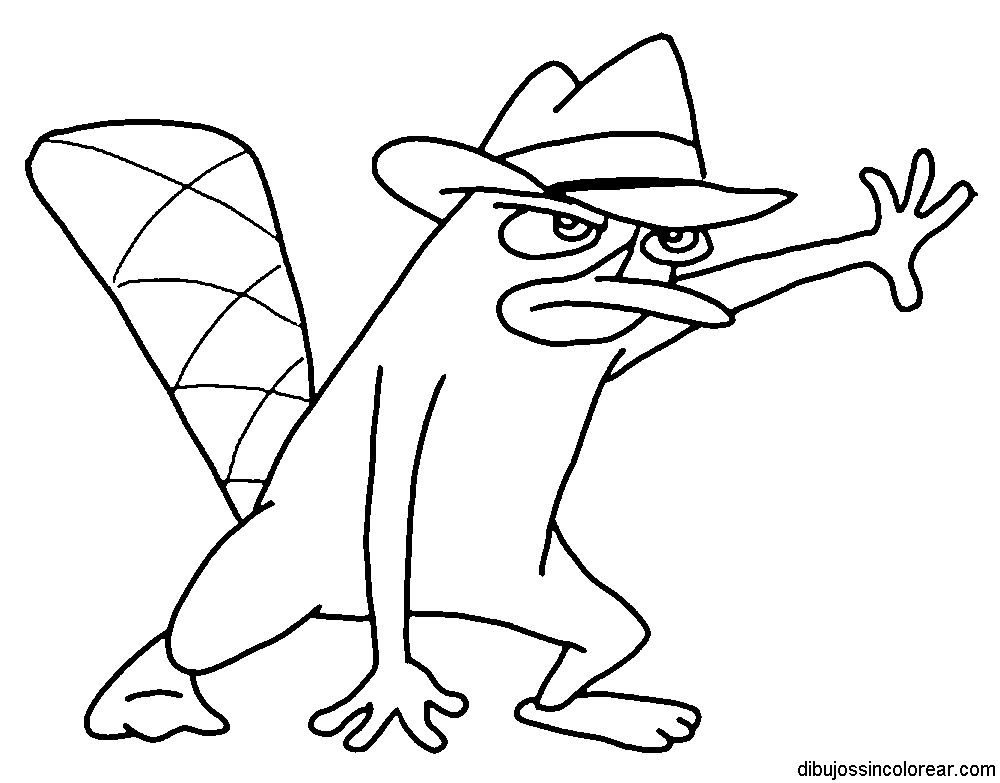 Dibujos Sin Colorear: Dibujos de Phineas y Ferb para Colorear Dibujos Sin Colorear: Dibujos de Phineas y Ferb para Colorear