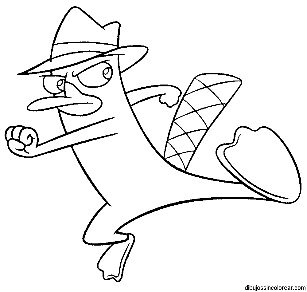 Dibujos Sin Colorear: Dibujos de Phineas y Ferb para Colorear Dibujos Sin Colorear: Dibujos de Phineas y Ferb para Colorear