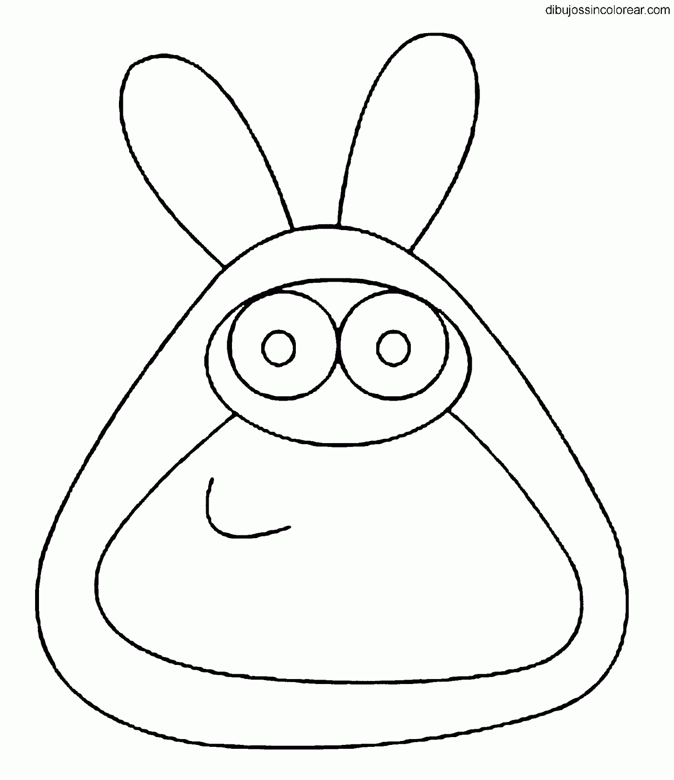Dibujos Sin Colorear: Dibujos de Pou para colorear Dibujos Sin Colorear: Dibujos de Pou para colorear
