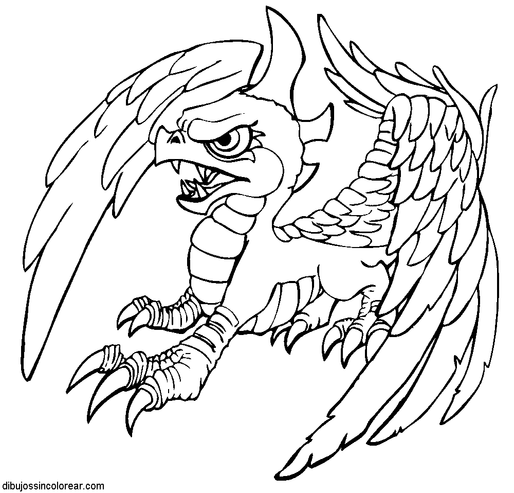 Dibujos Sin Colorear: Dibujos de Skylanders para Colorear Dibujos Sin Colorear: Dibujos de Skylanders para Colorear