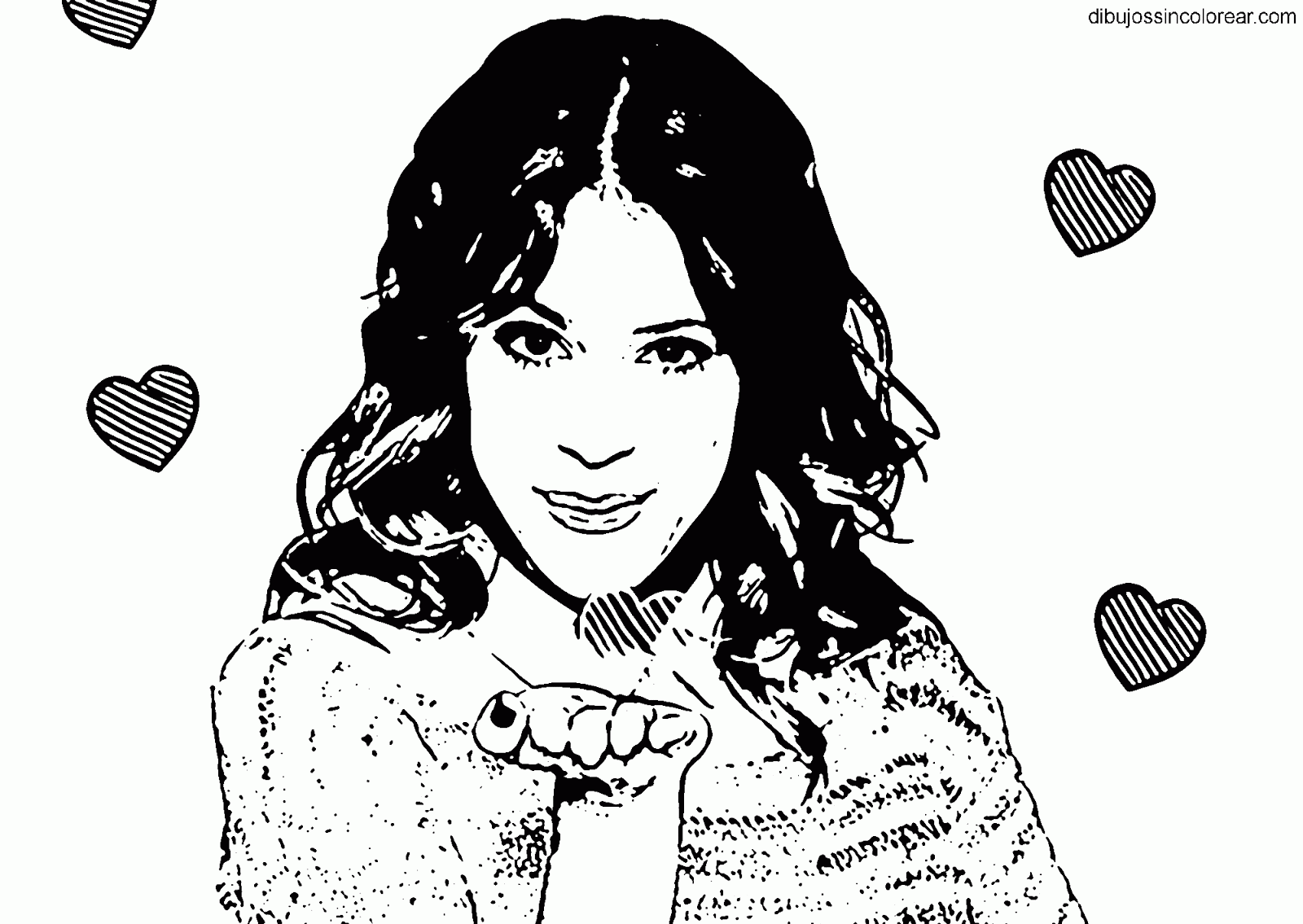 Dibujos Sin Colorear: Dibujos de Violetta (Disney) para colorear Dibujos Sin Colorear: Dibujos de Violetta (Disney) para colorear