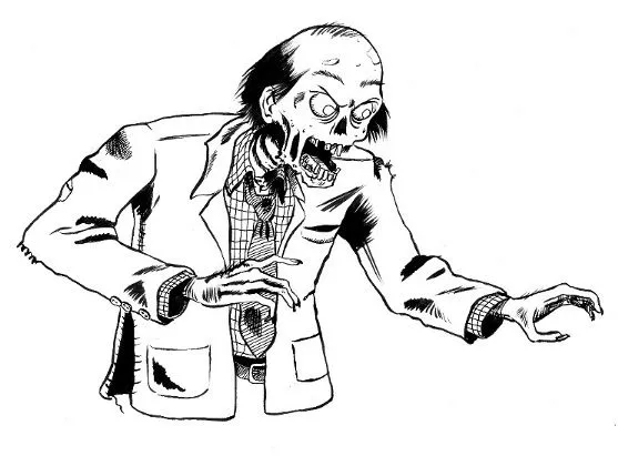 Dibujos para colorear: Dibujos de zombies para colorear Dibujos para colorear: Dibujos de zombies para colorear
