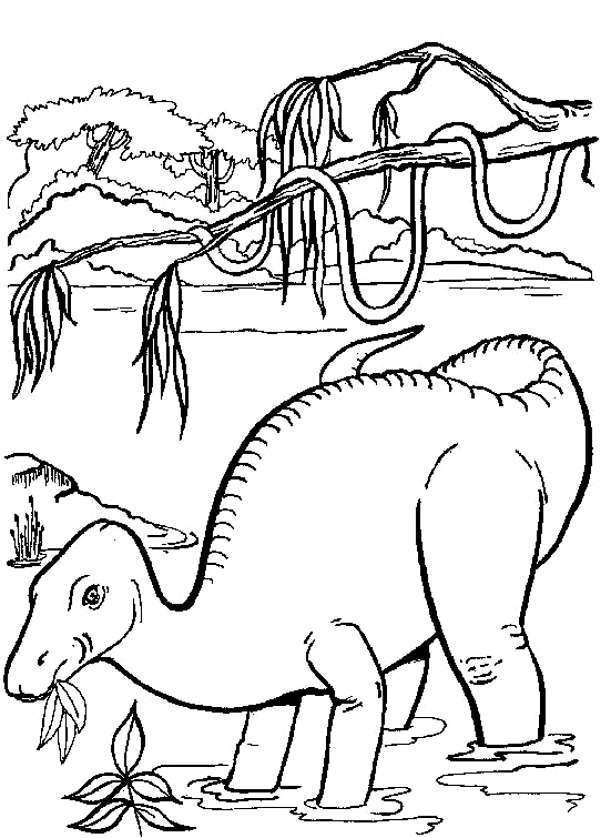 Dibujos para colorear de Dinosaurios, Plantillas para colorear de ...