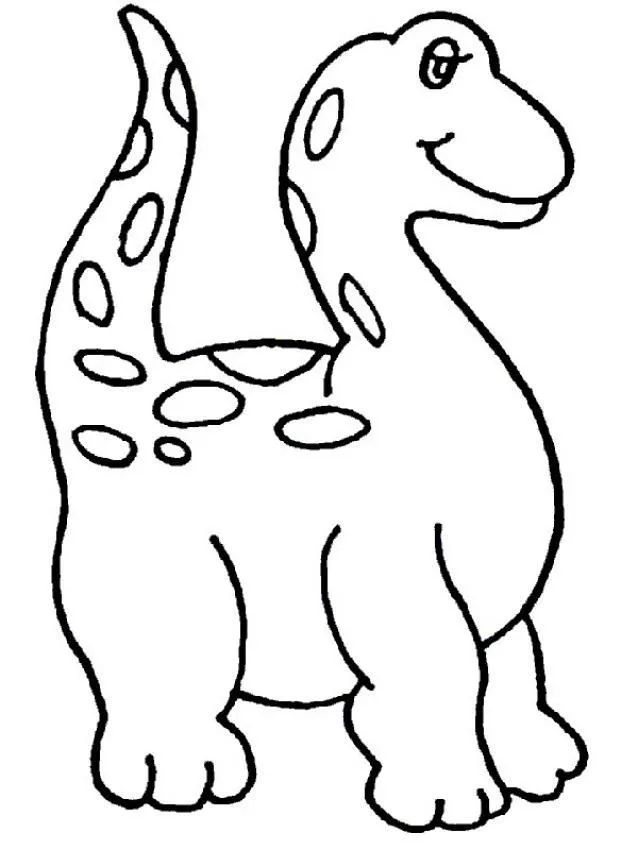 Dibujos para colorear DINOSAURIOS, Diplodocus bebé para imprimir Dibujos para colorear DINOSAURIOS, Diplodocus bebé para imprimir