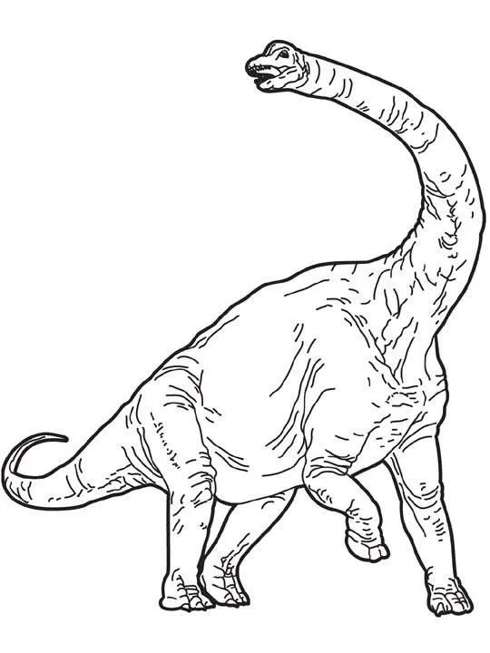 Dibujos para colorear DINOSAURIOS, Allosaurio para imprimir para ...