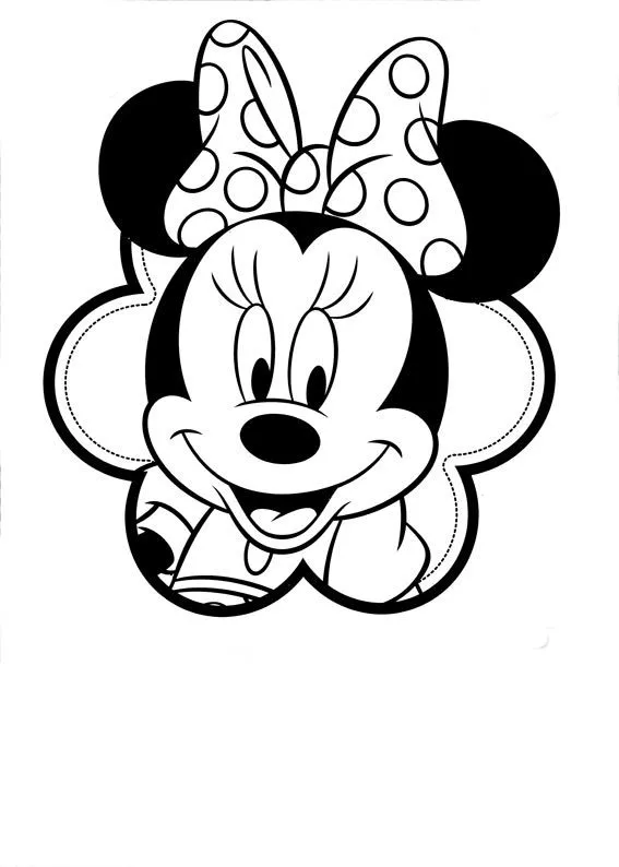 Minnie para colorear