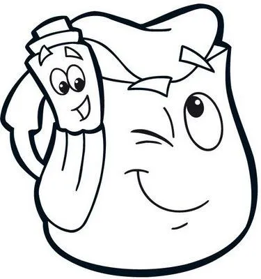 Dibujos para colorear de la dora la exploradora - Imagui
