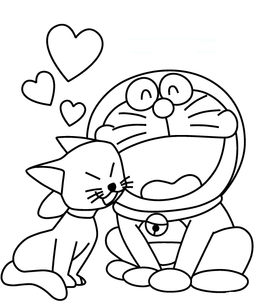 DIBUJOS PARA COLOREAR DE DORAEMON Y SU GATITO : ACTIVIDADES PARA NIÑOS DIBUJOS PARA COLOREAR DE DORAEMON Y SU GATITO : ACTIVIDADES PARA NIÑOS
