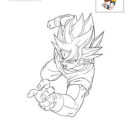 Dibujos para colorear DRAGON BALL Z : 20 dibujos manga para ...