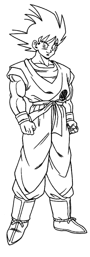 Dibujos para colorear de Dragon Ball, Bola de Dragón