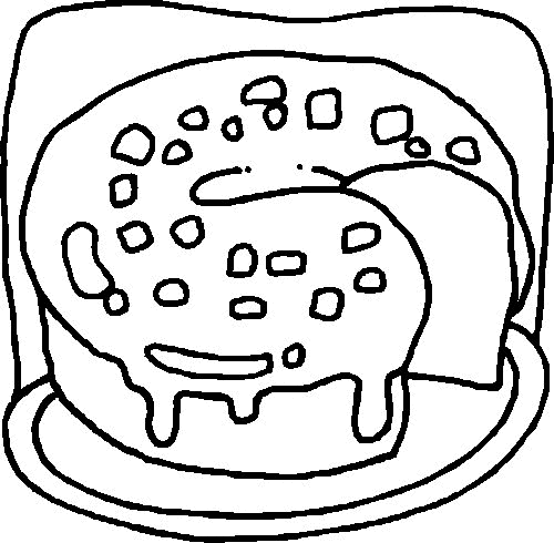 Dibujos para colorear de Dulces, pasteles, postres, Plantillas ... Dibujos para colorear de Dulces, pasteles, postres, Plantillas ...