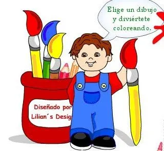 Dibujos para colorear por el dia de educacion inicial - Imagui